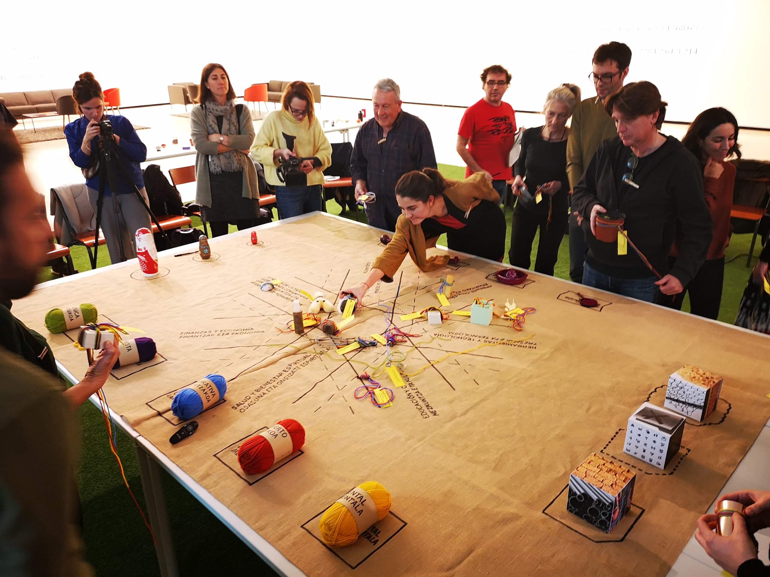 Bilbao: actividad ciudadana en espacio público en iniciativa Ciudades bióticas