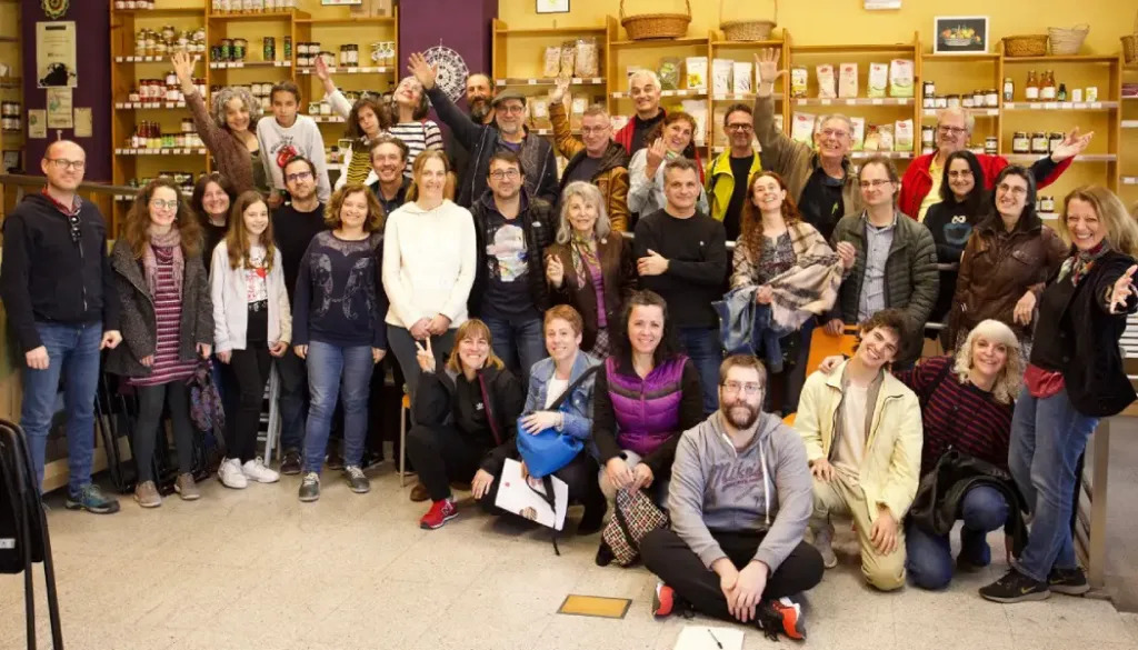 Miembros de la cooperativa Biolibere