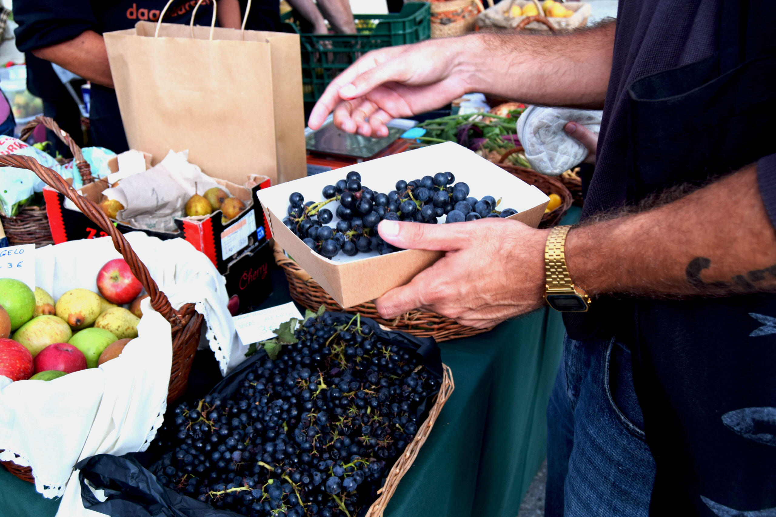 Un mercado organizado por Daquídarredor