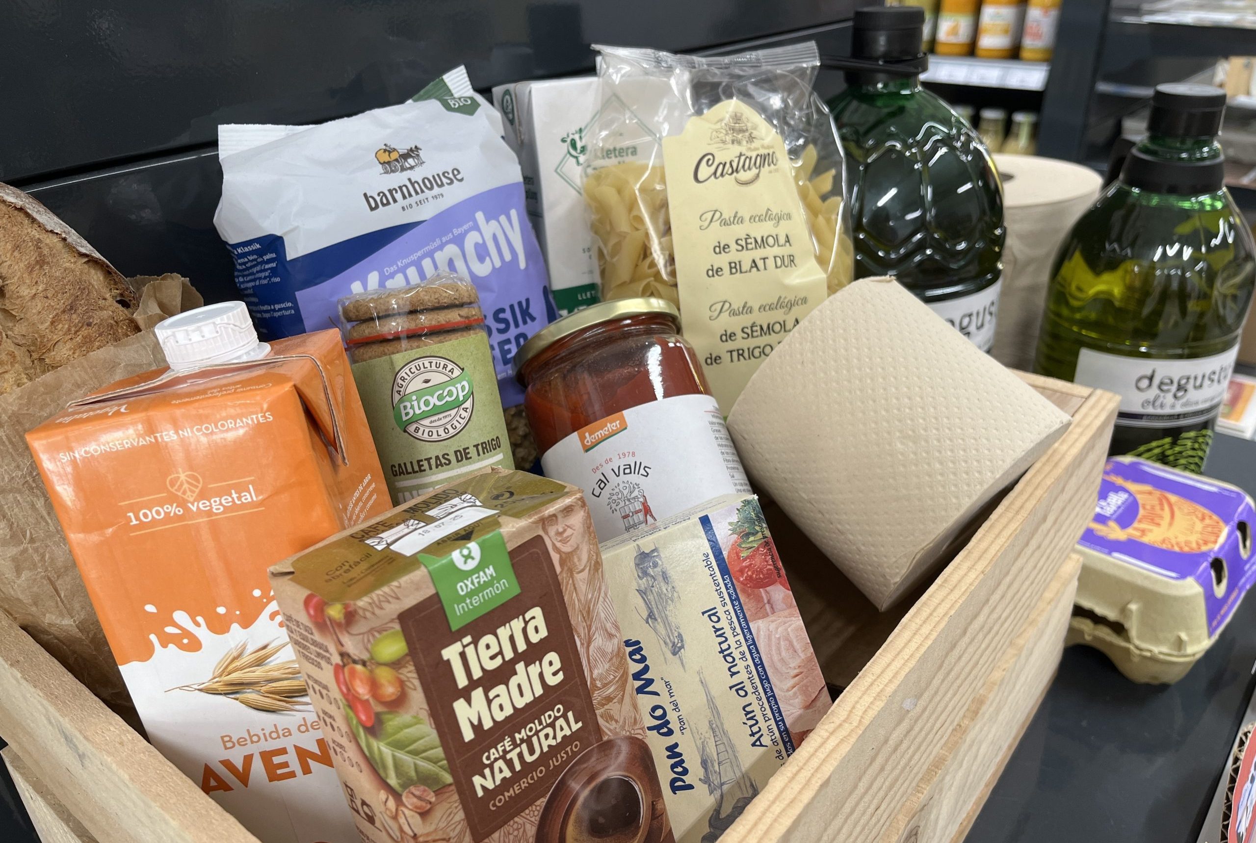 Productos a la venta en FoodCoopBCN