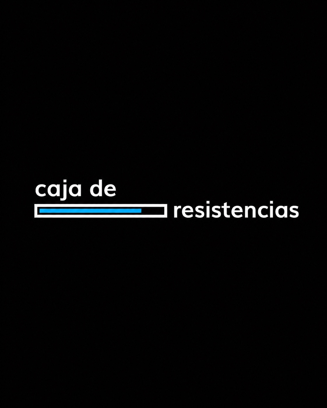 Logotipo de Caja de Resistencias, programa de ayudas directas para artistas impulsado por la Fundación Daniel y Nina Carasso y hablarenarte.