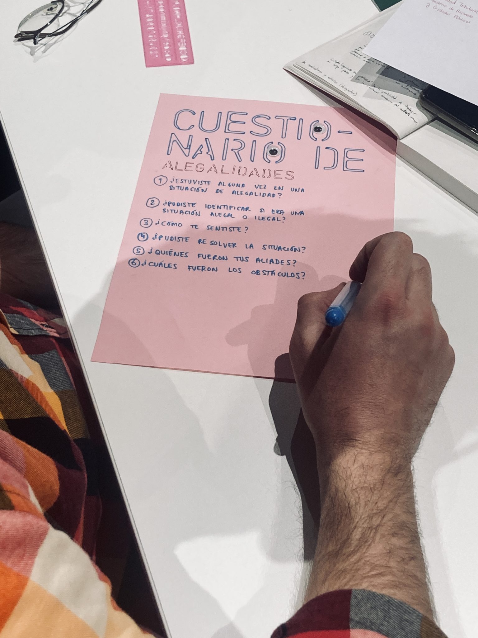 Dinámica participativa sobre redes de cuidado en LARRE-TE(N) CUIDADO