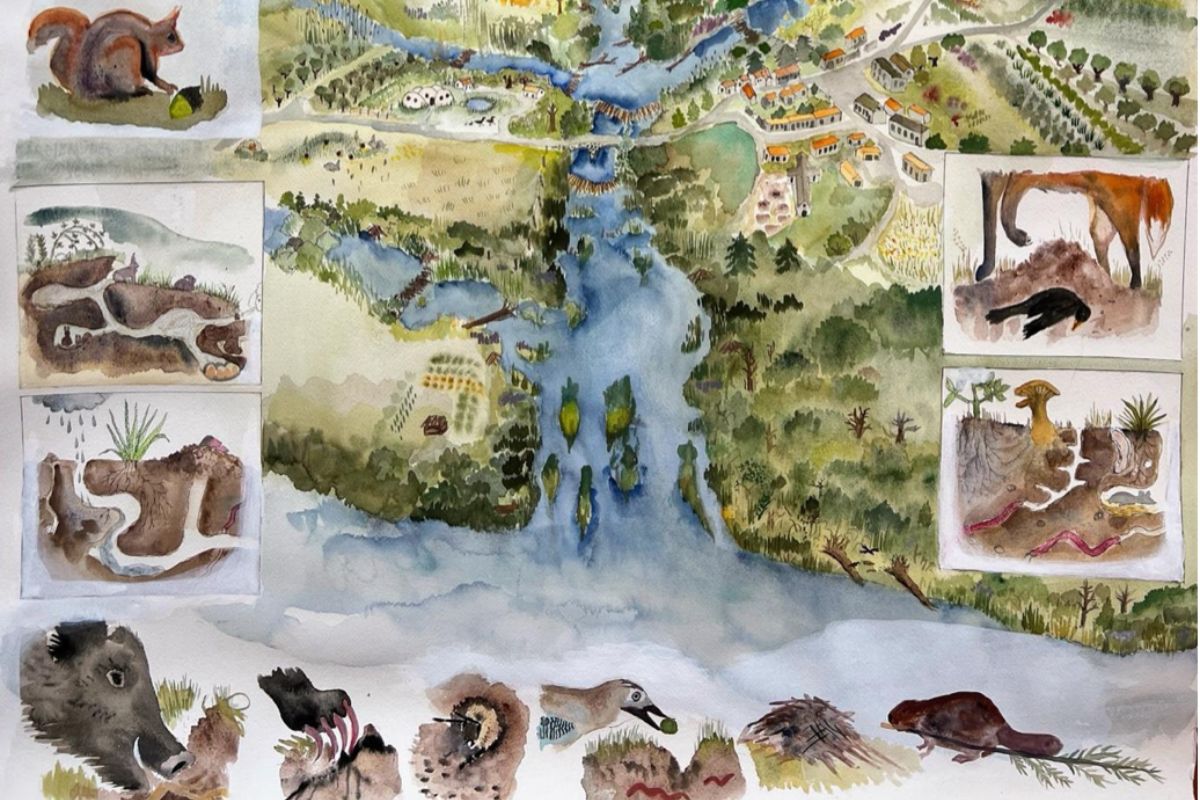 Aquarelle - Nouveaux Commanditaires