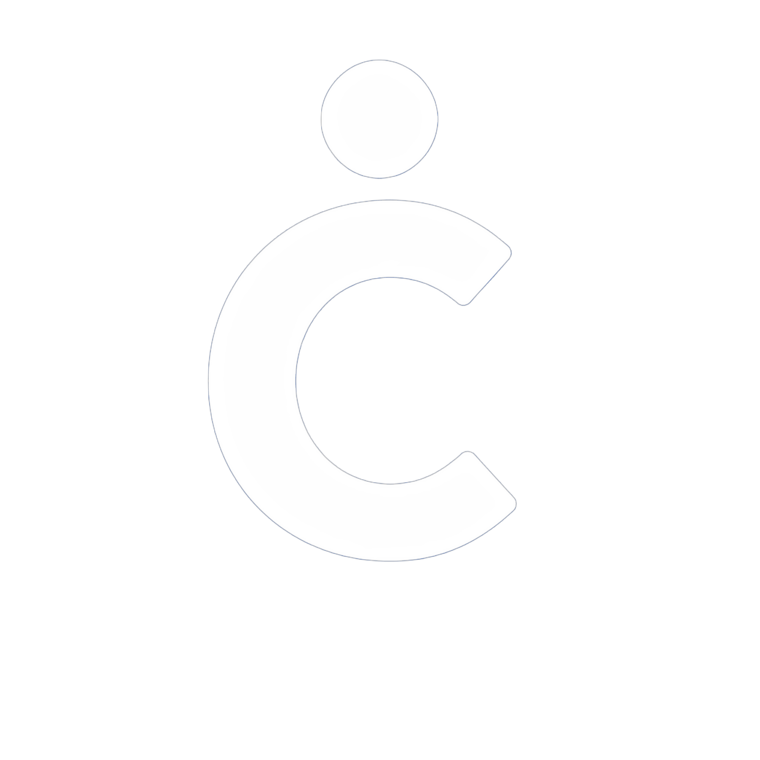 logo fondation bleu